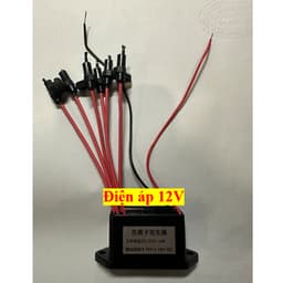 Bộ tạo ion âm 12V / 5V công suất cao 06 râu 60 triệu ion khử khói khử mùi cho ô tô, văn phòng... 5