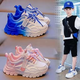 Giày thể thao bé gái và trai 3-12 tuổi đế mềm êm nhẹ phong cách hàn quốc_F2218 5