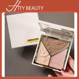 Bảng phấn mắt, má hồng MINSHZEE TRANG điểm bắt sáng tạo khối  - Hity Beauty 1
