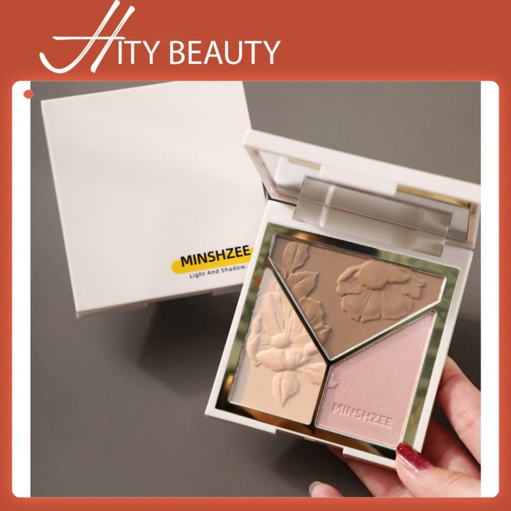 Bảng phấn mắt, má hồng MINSHZEE TRANG điểm bắt sáng tạo khối  - Hity Beauty