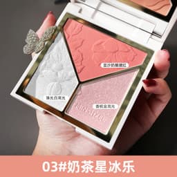 Bảng phấn mắt, má hồng MINSHZEE TRANG điểm bắt sáng tạo khối  - Hity Beauty 2