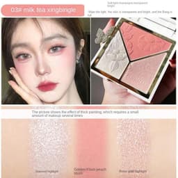 Bảng phấn mắt, má hồng MINSHZEE TRANG điểm bắt sáng tạo khối  - Hity Beauty 7