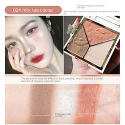 Bảng phấn mắt, má hồng MINSHZEE TRANG điểm bắt sáng tạo khối  - Hity Beauty 9