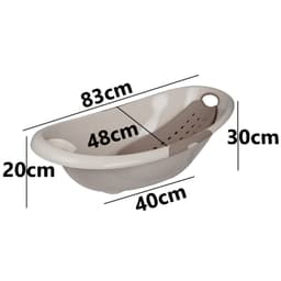 Thau Tắm Trẻ Em VIỆT NHẬT HOKORI 2201/02, Chậu Tắm Cho Bé Sơ Sinh Hàng Cao Cấp - DOMUS 5