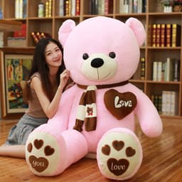 Gấu Bông Teddy Khổng Lồ 1m – 1m8 Quà Tặng Đáng Yêu Cho Bé Và Người Yêu Nhà MIU GẤU XINH 5