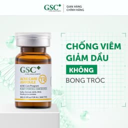 Tế bào gốc hỗ trợ xử lý mụn GSC Acne Care Ampoule TR giảm mụn, kiềm dầu 1 lọ 8ml 3