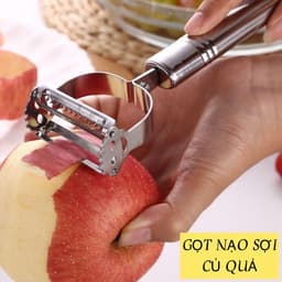 Nạo Inox Đa Năng 3 In 1 Nạo Gọt Rau Củ Quả Bào Sợi Siêu Sắc Hàng Nội Địa Trung M284 6
