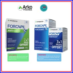 FORCAPIL ARKOPHARMA - Viên uống dưỡng tóc chắc khỏe, chống rụng tóc Pháp 1