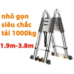 Thang Rút Inox 3m8 Chữ A. 3