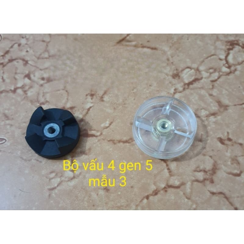Combo bánh răng thân máy và bánh răng cao su máy xay sinh tố sunhouse SHD5322 SHD5328 SHD5321