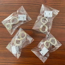 Đèn LED đom đóm dài 1m/2m/3m  kèm theo pin 6