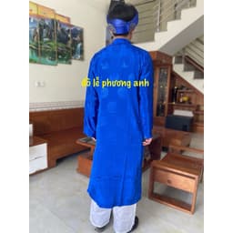 FRESIP combo KHĂN ÁO MỪNG THỌ, ÁO LỄ BẰNG GẤM LOẠI KHÔNG NHĂN KHÔNG BẠC MÀU ĐỦ MÀU ĐỦ SIZE 6