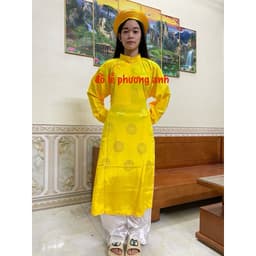 FRESIP combo KHĂN ÁO MỪNG THỌ, ÁO LỄ BẰNG GẤM LOẠI KHÔNG NHĂN KHÔNG BẠC MÀU ĐỦ MÀU ĐỦ SIZE 7