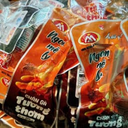 30 túi chân gà tương thơm, ăn là mê 2