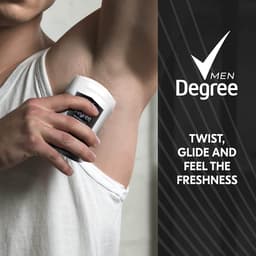 Lăn Sáp Khử Mùi,Kiểm Soát Mồ Hôi Tuyệt Đối Cho Nam Degree Men Cool Rush x Utraclear + Black & White 76g của Mỹ 6