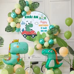 Set khủng long trang trí sinh nhật Babuu Decor 2