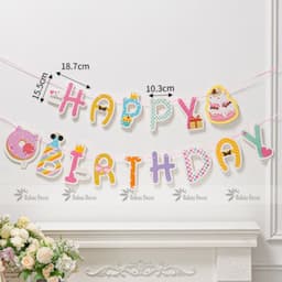 Dây happy birthday trang trí sinh nhật siêu ngộ nghĩnh 4