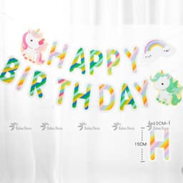 Dây happy birthday trang trí sinh nhật siêu ngộ nghĩnh 5