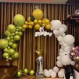 KHUNG TRÒN cho set bóng trang trí sinh nhật cao 2m 6