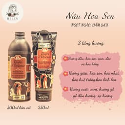 Sữa tắm xích Tesori D Oriente 250-500ML 16 Mùi - Hương nước hoa, dưỡng ẩm, lưu hương, trắng da 5