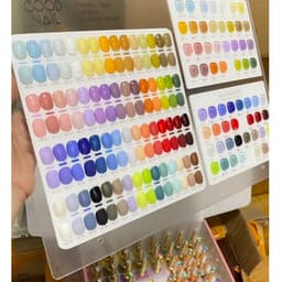 Sơn gel very sét 60 màu đủ tông thạch nhũ tặng base top bảng màu hàng chuẩn siêu đặc đẹp [ NAILS SUPPLY ] 9