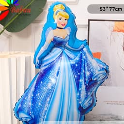 Bóng hình công chúa, bóng hình lâu đài trang trí sinh nhật cho bé gái 4