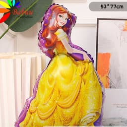 Bóng hình công chúa, bóng hình lâu đài trang trí sinh nhật cho bé gái 5