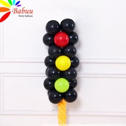 Bóng hình xe tải, máy xúc, máy bay, xe tăng trang trí sinh nhật 8