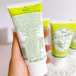 Sữa Rửa Mặt Gạo Rice Milk Thái Lan 180g Làm Sáng Da, Sạch Sâu, Ngừa Lão Hóa 7