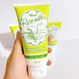 Sữa Rửa Mặt Gạo Rice Milk Thái Lan 180g Làm Sáng Da, Sạch Sâu, Ngừa Lão Hóa 6