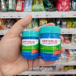 Dầu cù là Tiffyrub Thái Lan cao bôi giảm cảm lạnh, nghẹt mũi không nóng rát an toàn cho bé (20g) 2