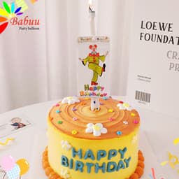 Nến Happy Birthday chú hề vui nhộn và bất ngờ 5