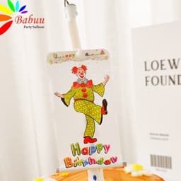 Nến Happy Birthday chú hề vui nhộn và bất ngờ 6
