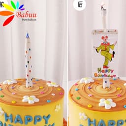 Nến Happy Birthday chú hề vui nhộn và bất ngờ 7