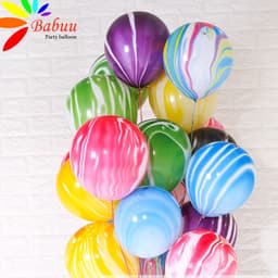 Bóng vân đá, bóng loang trang trí sinh nhật 1