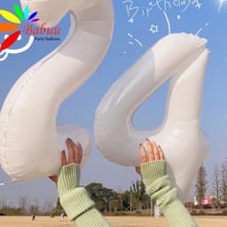 Bóng Số Trang Trí Sinh Nhật Size 80cm - Bóng Số Tuổi Size Đại Nhiều Màu Sắc 3