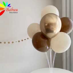 Combo trụ và bóng tone màu hàn quốc trang trí sinh nhật 1