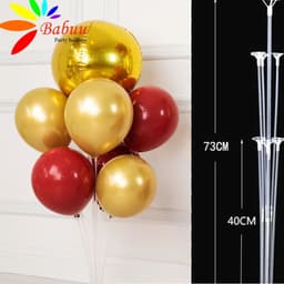 Trụ bóng Mica trang trí sinh nhật 1