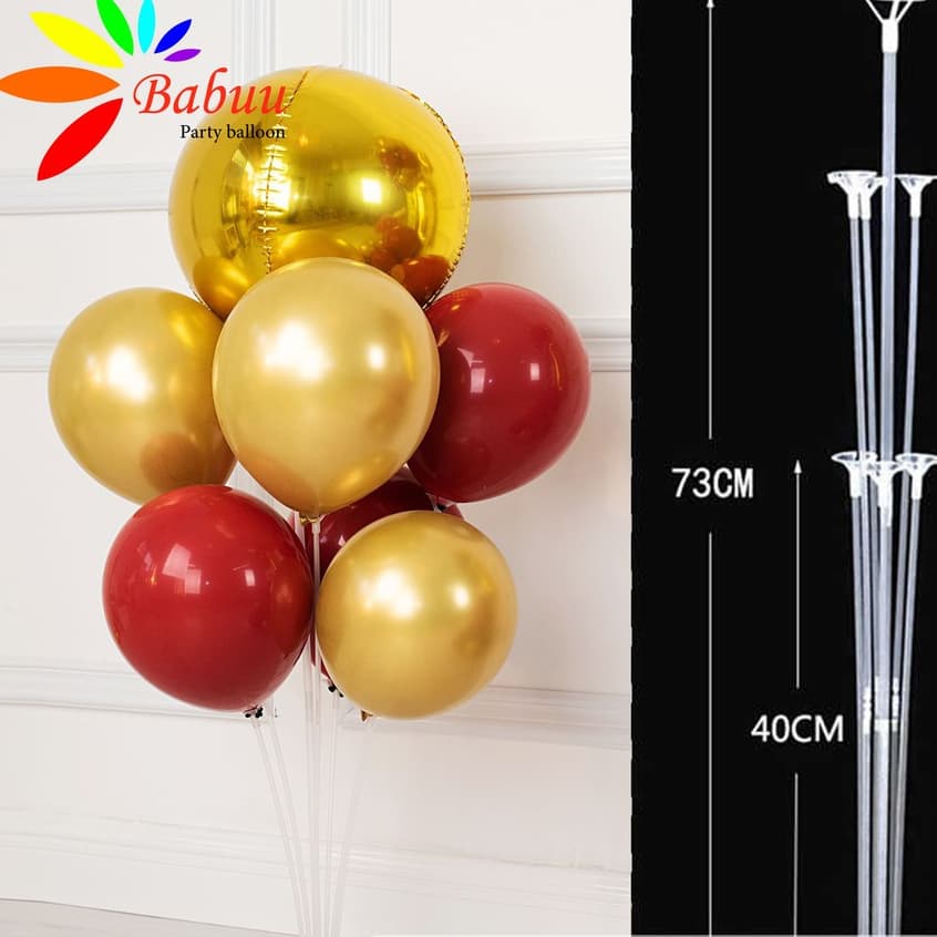 Trụ bóng Mica trang trí sinh nhật