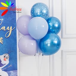 Trụ bóng Mica trang trí sinh nhật 2