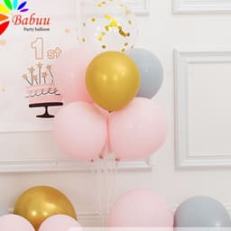 Trụ bóng Mica trang trí sinh nhật 4
