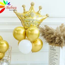 Trụ bóng Mica trang trí sinh nhật 8