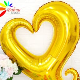Bóng tim móc 18 inch trang trí tiệc cưới, sinh nhật 3