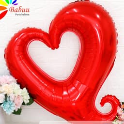 Bóng tim móc 18 inch trang trí tiệc cưới, sinh nhật 4
