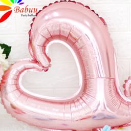 Bóng tim móc 18 inch trang trí tiệc cưới, sinh nhật 5
