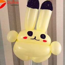 10 Bóng dài thái lan nhiều màu sắc trang trí sinh nhật - vặn bóng các hình cho bé 6