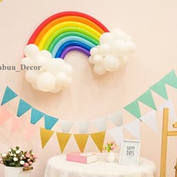 Set bóng cầu vồng trang trí sinh nhật (Có video hướng dẫn) 2