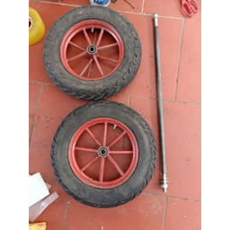 Bánh Xe Rùa Đường Kính 40-45cm (Vành 10 và 12inch) Cho Xe Rùa, Xe Đẩy Hàng...( giá 1chiếc) 3