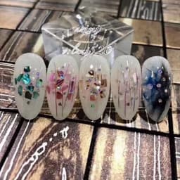 Sét 12 hũ nhũ sợi kim tuyến nhũ tóc ẩn nail trang trí tạo đa dạng mẫu nail siêu HOT [ NAILS SUPPLY ] 9