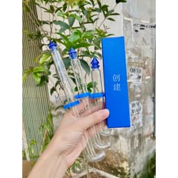 Combo 5 cái Cóng nước thủy tinh tàu cho chim chào mào, chích choè, vành khuyên có hộp 1